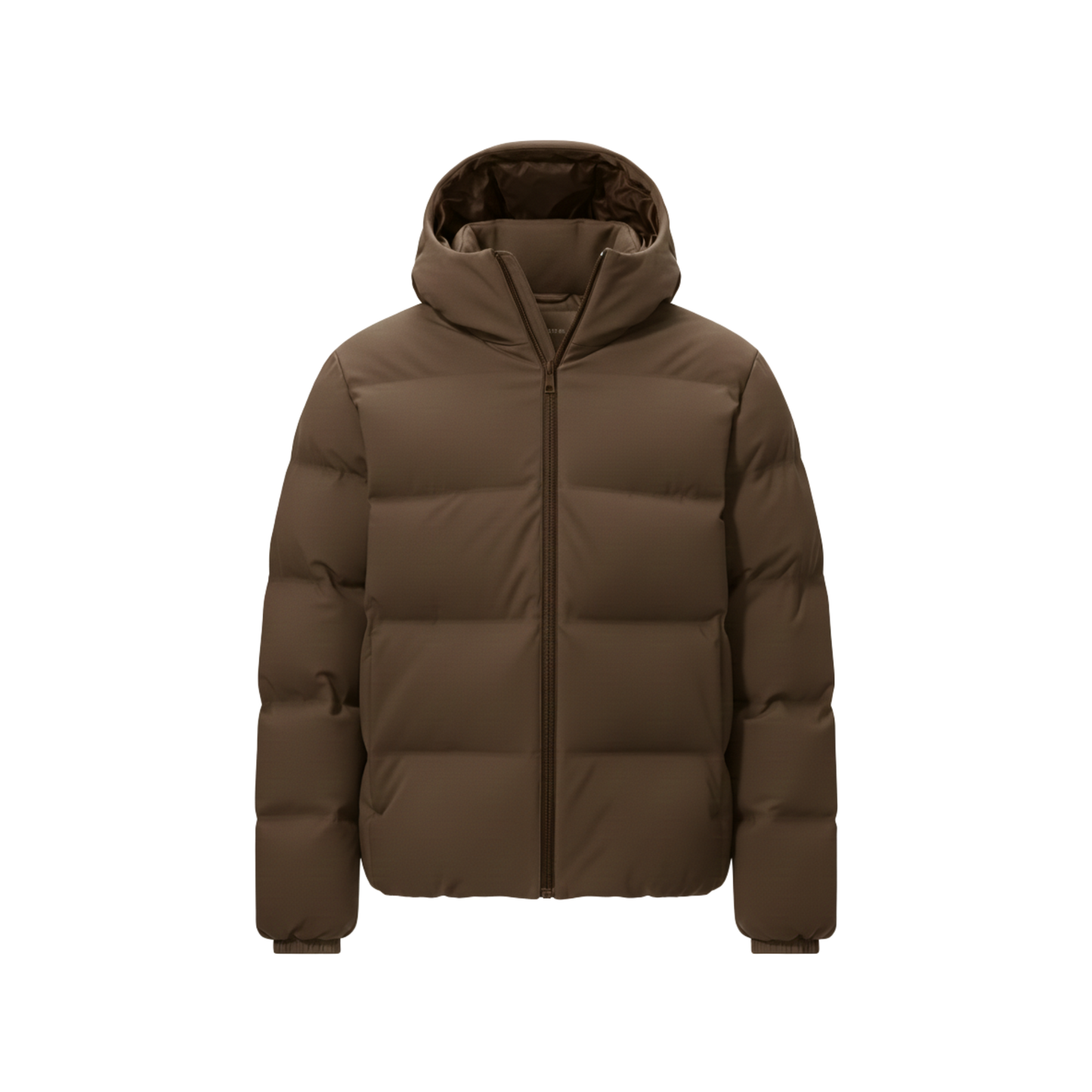 PUFFER JACKET BROWN