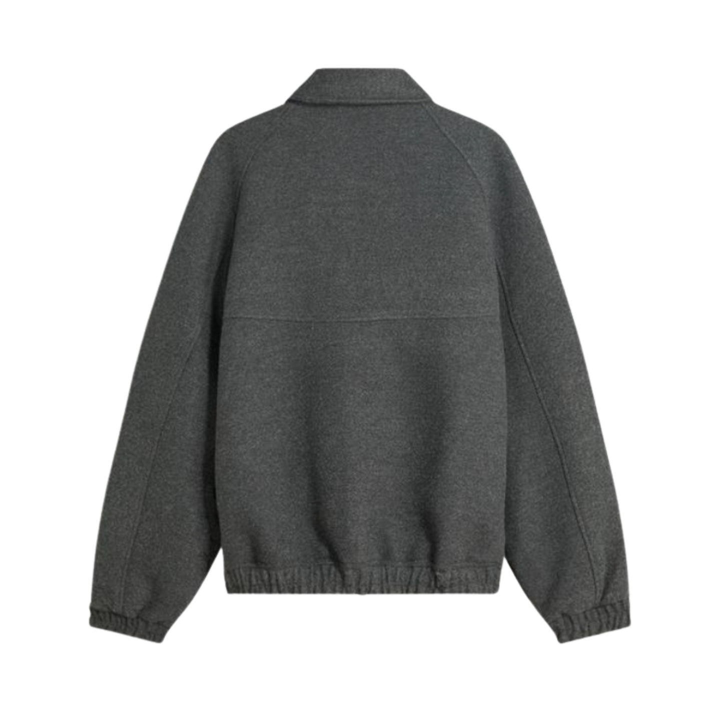 DARK GREY ZIPPER JACKET