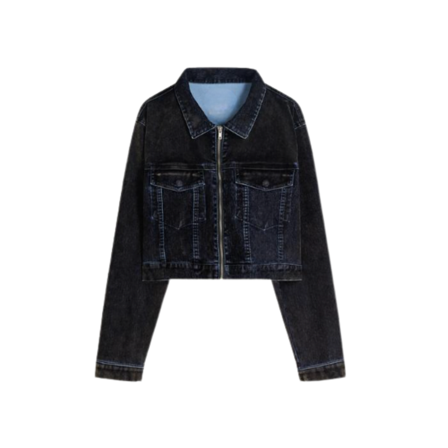 FLOCKING DENIM JACKET