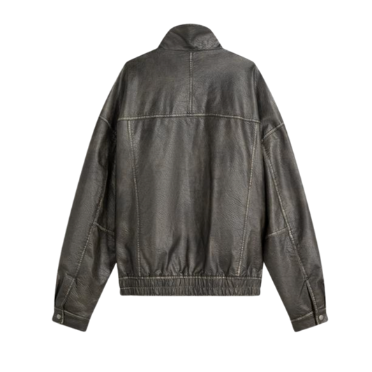 LEATHER EFFECT JACKET