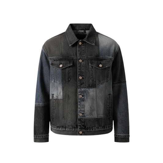 PATCHWORD DENIM JACKET