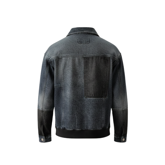 PATCHWORD DENIM JACKET