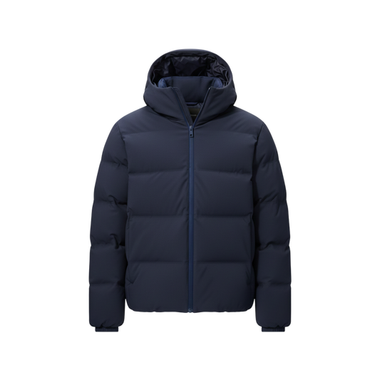 PUFFER JACKET NAVY BLUE