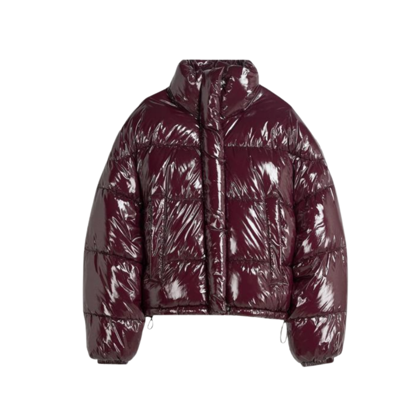 VINYL EFFECT LEATHER JACKET