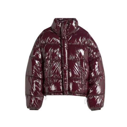 VINYL EFFECT LEATHER JACKET